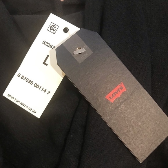 NWT Levi's Drop-Shoulder Batwing Graphic Hoodie | Large - Picture 5 of 5